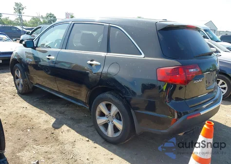 2012 Acura Mdx Technology Package из США, поврежденный, VIN 2HNYD2H35CH531707